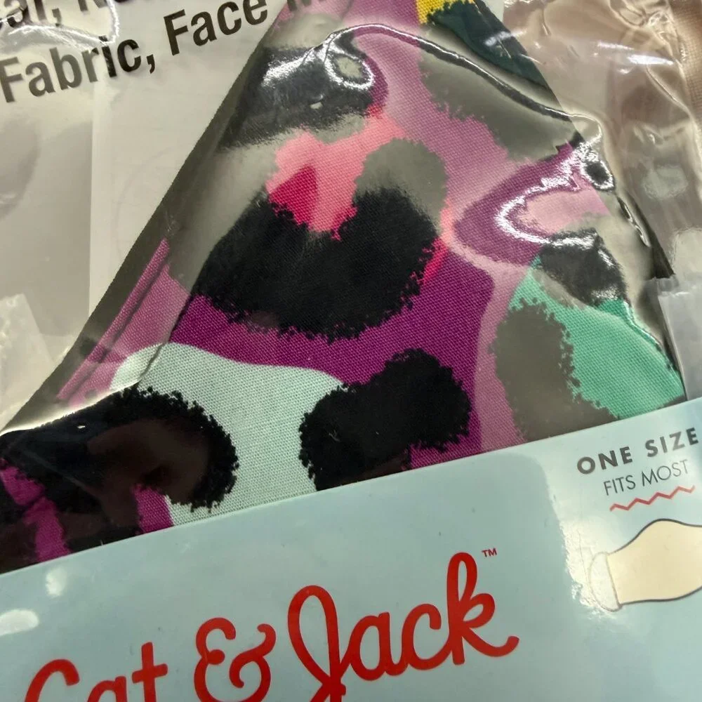 Cat & Jack Kids Face Masks 8 NIP (4 2-packs)